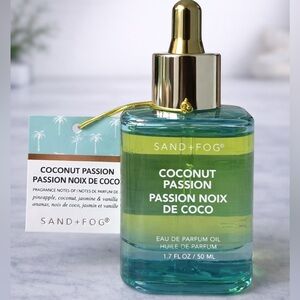 SAND + FOG Coconut Passion Noix de Coco Eau de Parfum Oil Dropper 50mL Sand+Fog